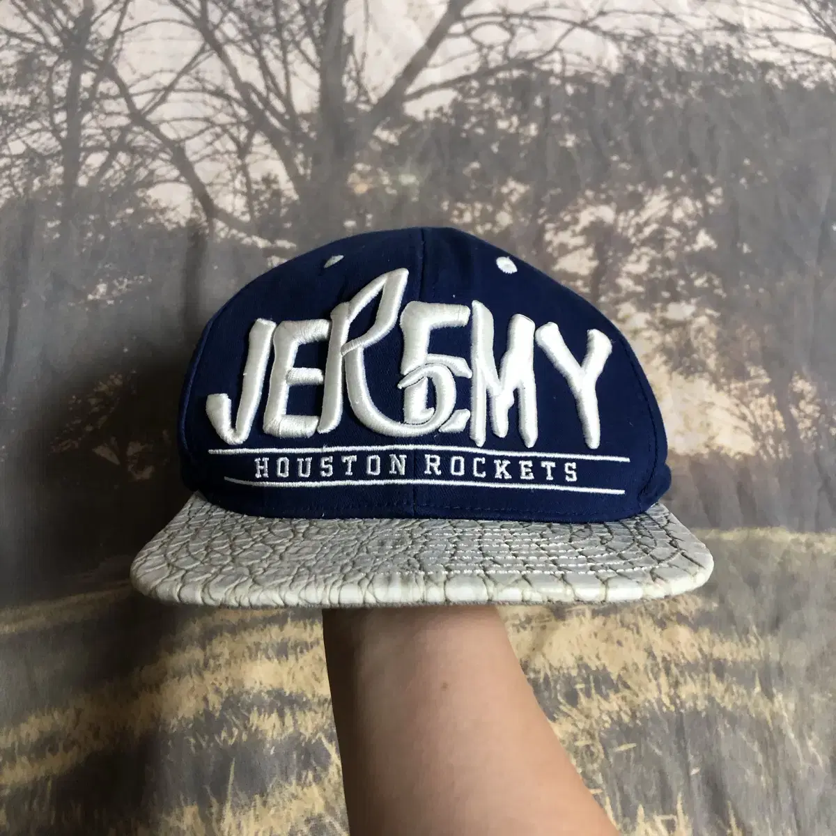 Vintage NBA jeremy lin blue snap back